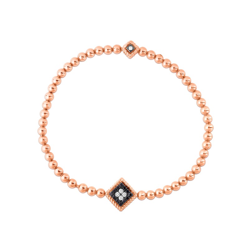 18k Gold Palazzo Ducale Diamond Stretch Bracelet