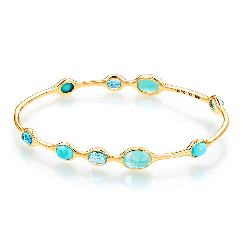 Rock Candy 9 Stone Bangle