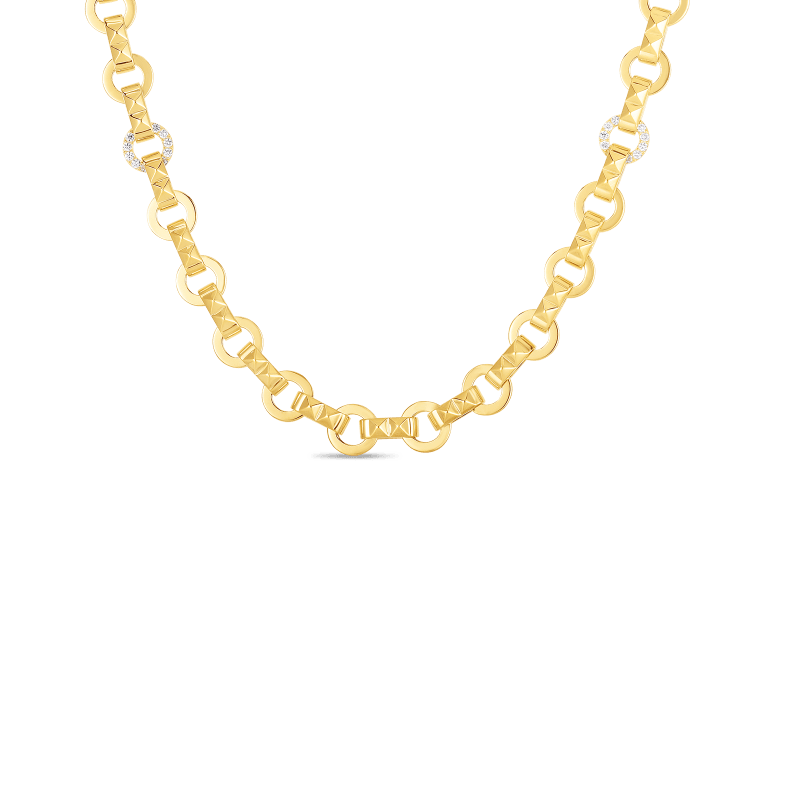 Obelisco Open Circle Necklace