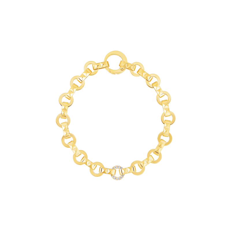 Obelisco Open Circle Bracelet