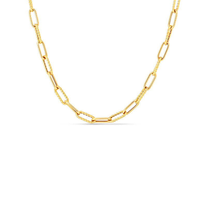 Paperclip Cable Necklace