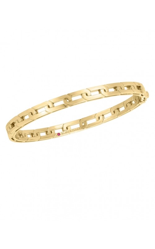 18k Yellow Gold Navarra Bangle
