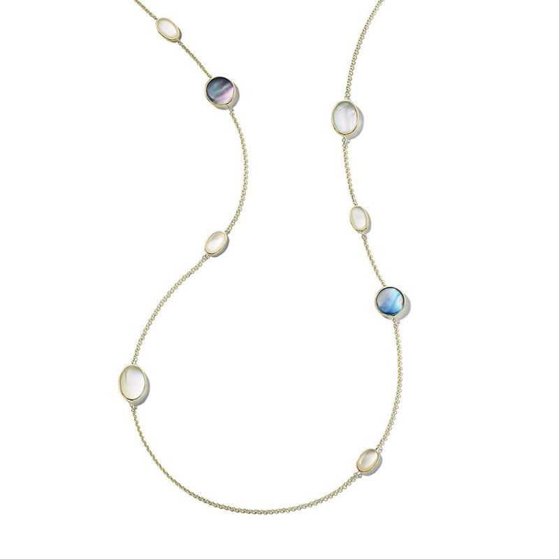 18k Yellow Gold Rockcandy Medium Multi Bezel Necklace