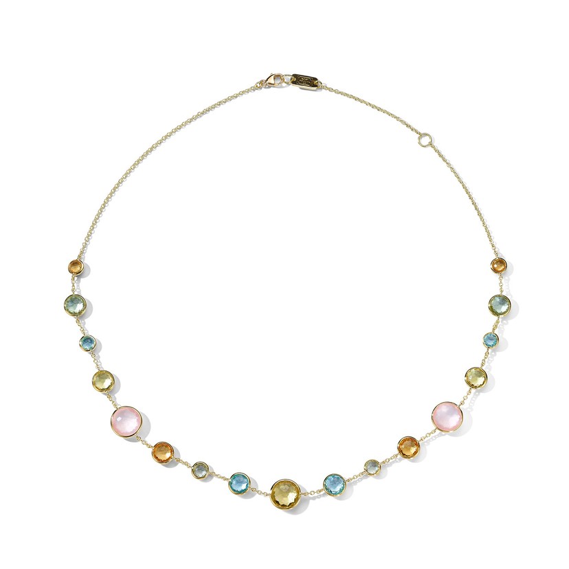 Lollitini Short Necklace in 18K Gold