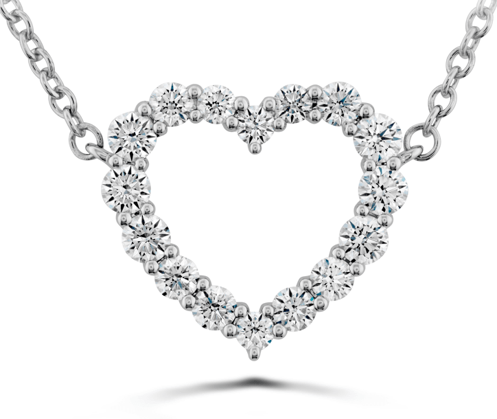 Hearts on Fire Signature Heart Pendant 