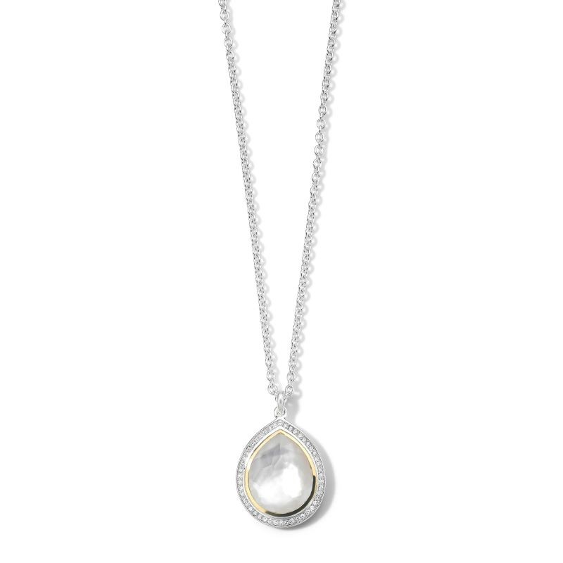 Sterling Silver Chimera Mother of Pearl Necklace